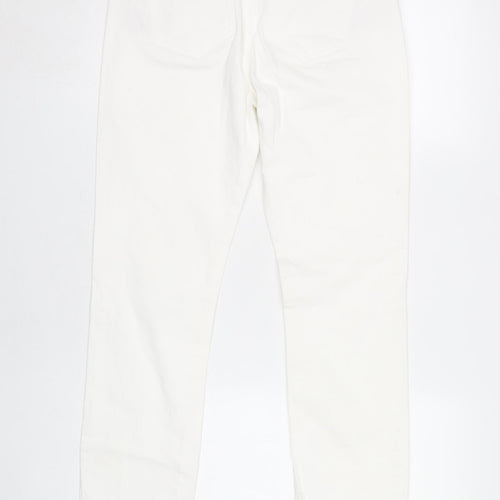 White Stuff Women's White Straight Jeans Size 10