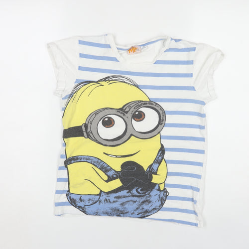 Despicable Me Minions XS Teens Nightshirt White/Blue