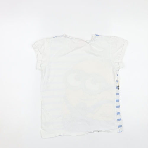 Despicable Me Minions XS Teens Nightshirt White/Blue