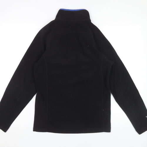 Karrimor Boys Black Fleece 1/2 Zip Sweatshirt, 13 Years