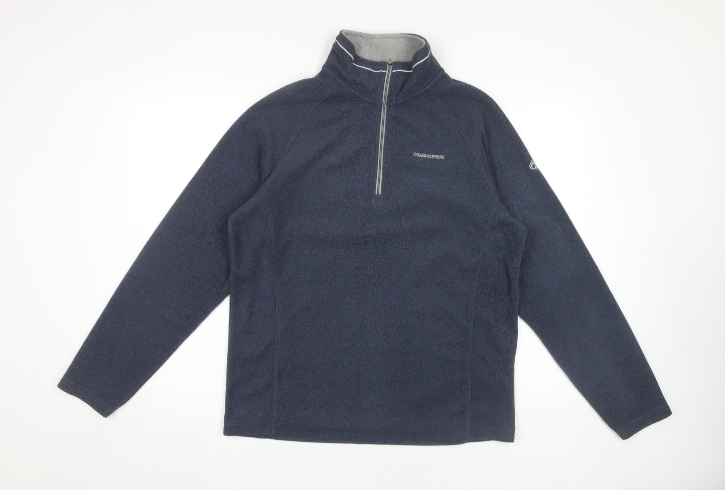 Craghoppers Men's Blue 1/2 Zip Fleece Sweatshirt M