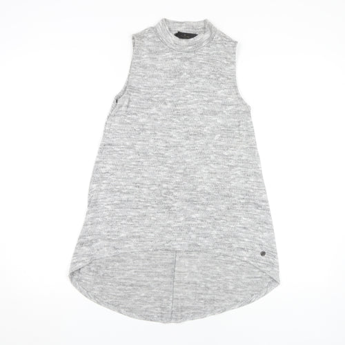 Rock & Rags Women's Grey Sleeveless Knit Tank - Size S
