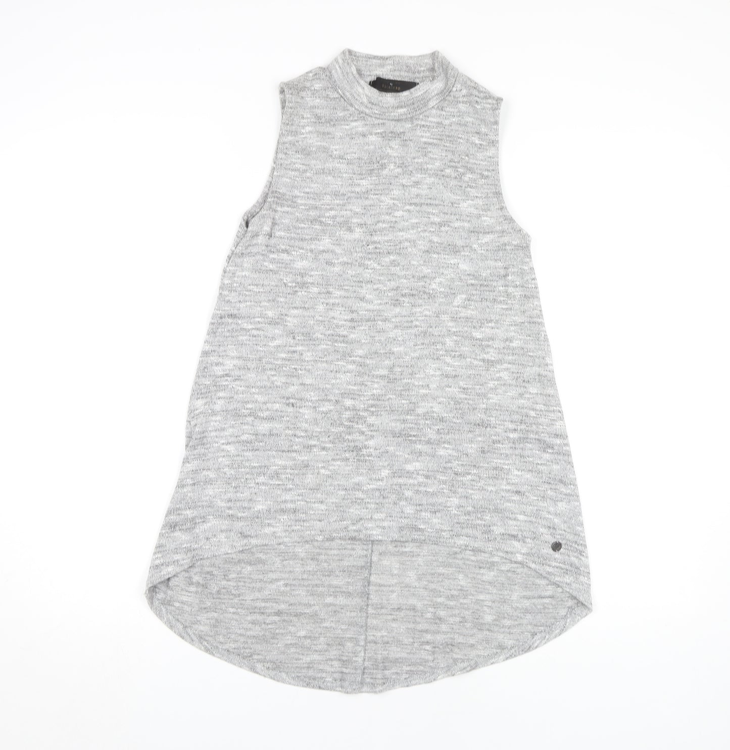 Rock & Rags Women's Grey Sleeveless Knit Tank - Size S