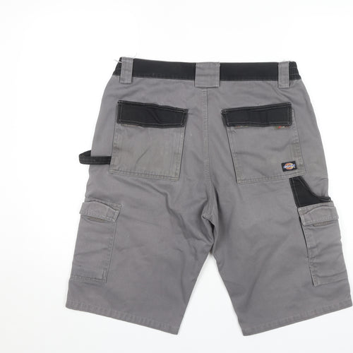 Dickies Men's Grey Cargo Shorts Size M