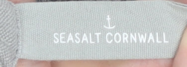 Seasalt Cornwall Women’s Grey Cropped Trousers Size 16