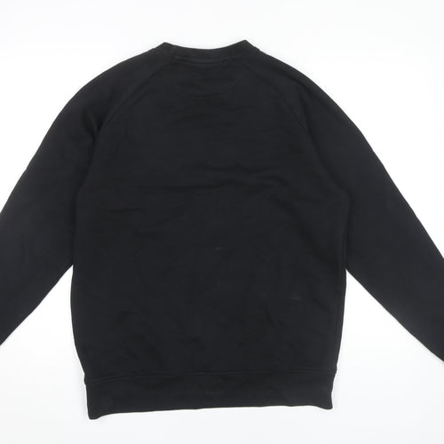White Bear Co. Men's Black Pullover Logo Sweatshirt L