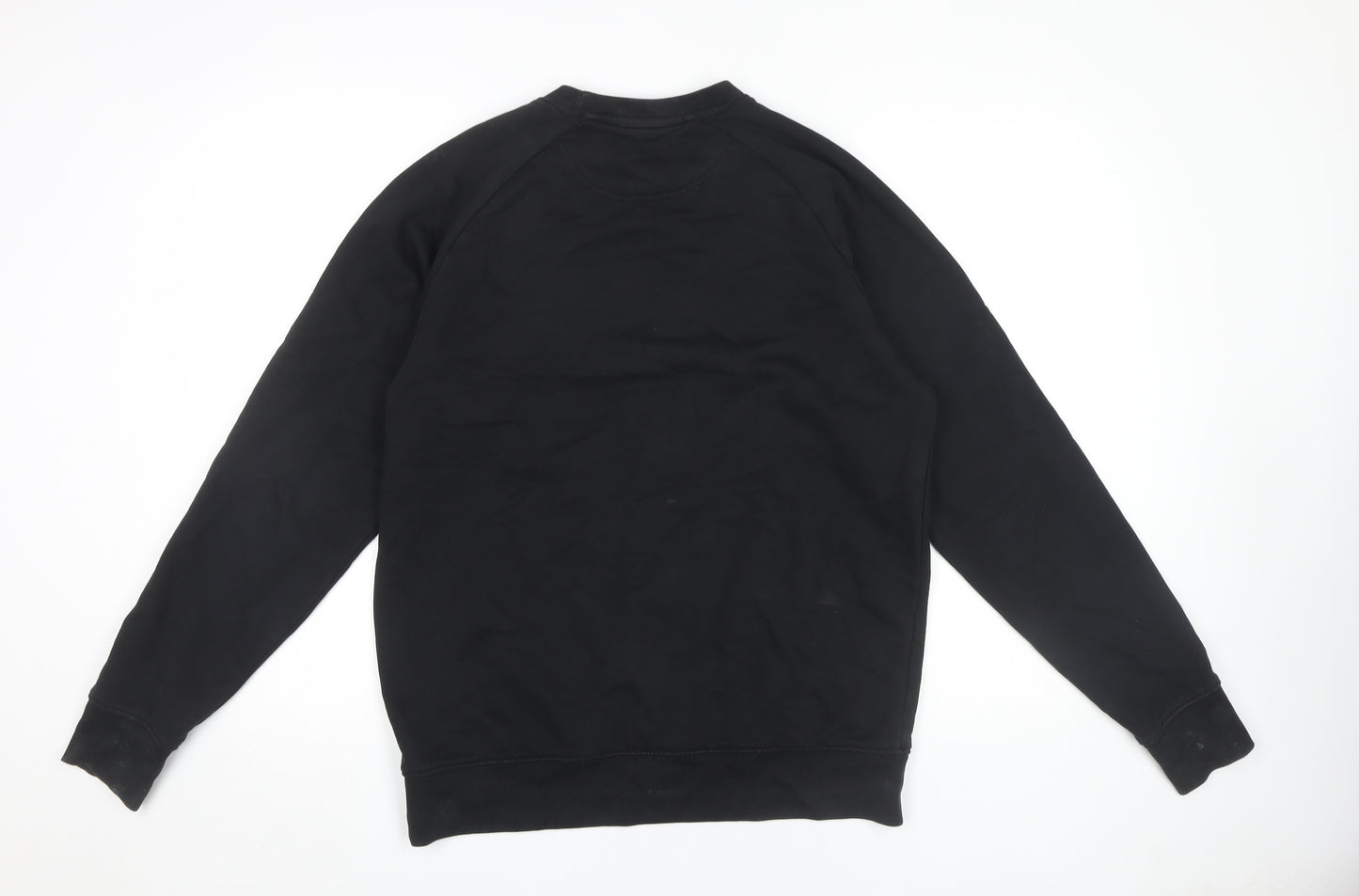 White Bear Co. Men's Black Pullover Logo Sweatshirt L