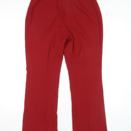 Marks and Spencer Women's Red Trousers, Size 14