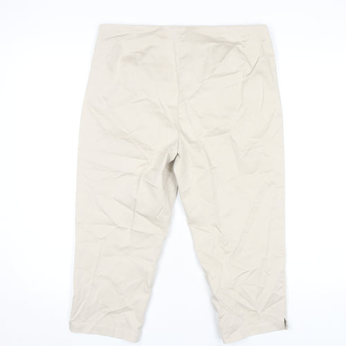 Marks and Spencer Women's Beige Trousers Size 14
