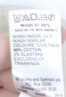 Marks and Spencer Women's Beige Trousers Size 14