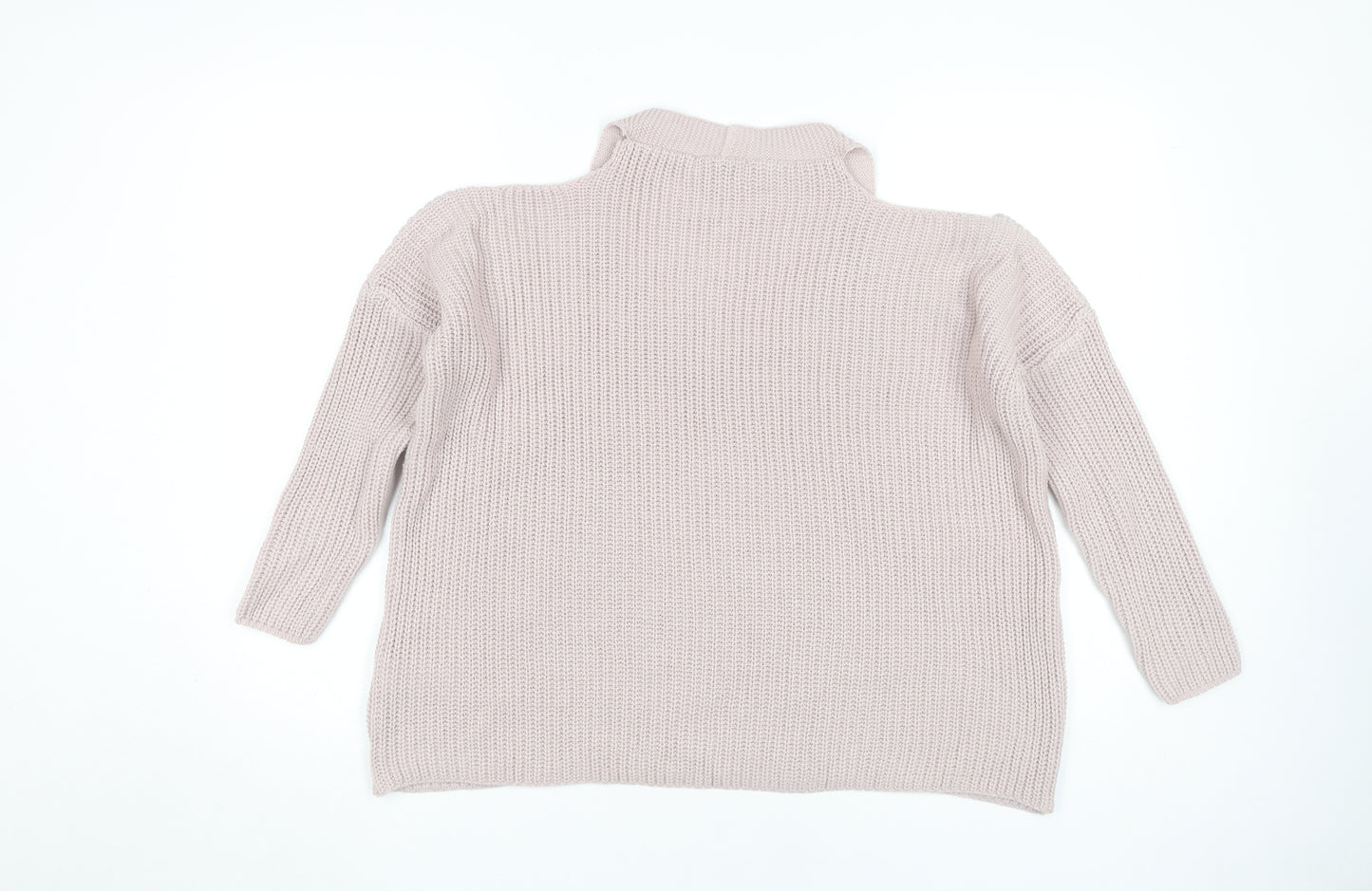 New Look Women's Beige Knitted Pullover, Size M
