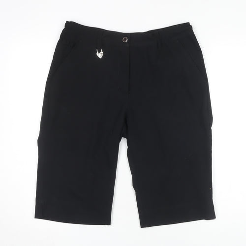 Daily Women's Black Bermuda Shorts Size 10
