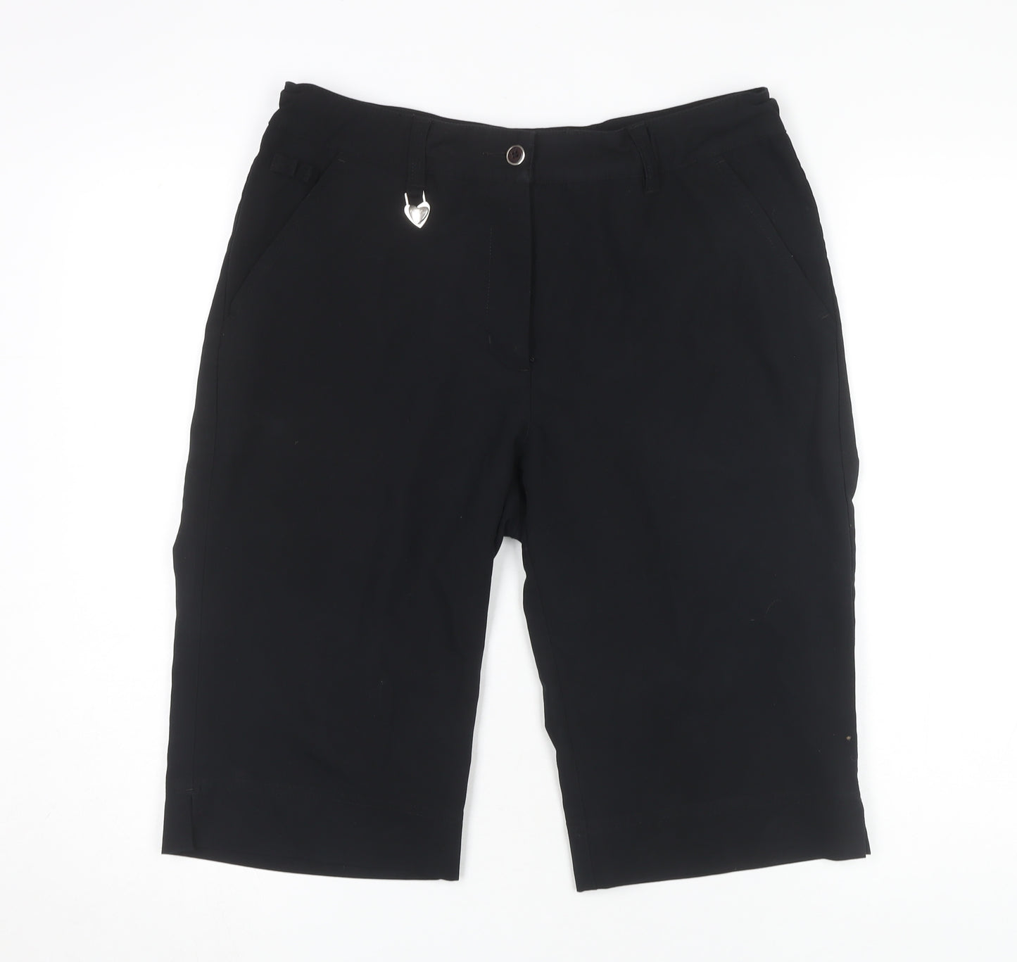 Daily Women's Black Bermuda Shorts Size 10
