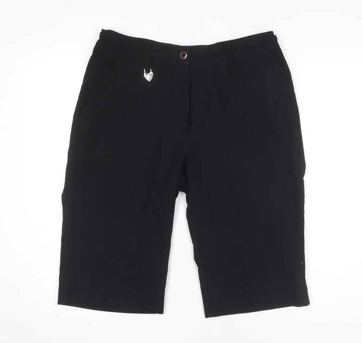 Daily Women's Black Bermuda Shorts Size 10