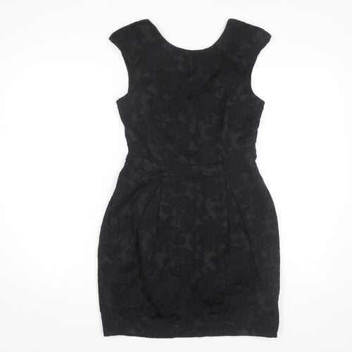 River Island Women's Black Sheath Dress Size 10
