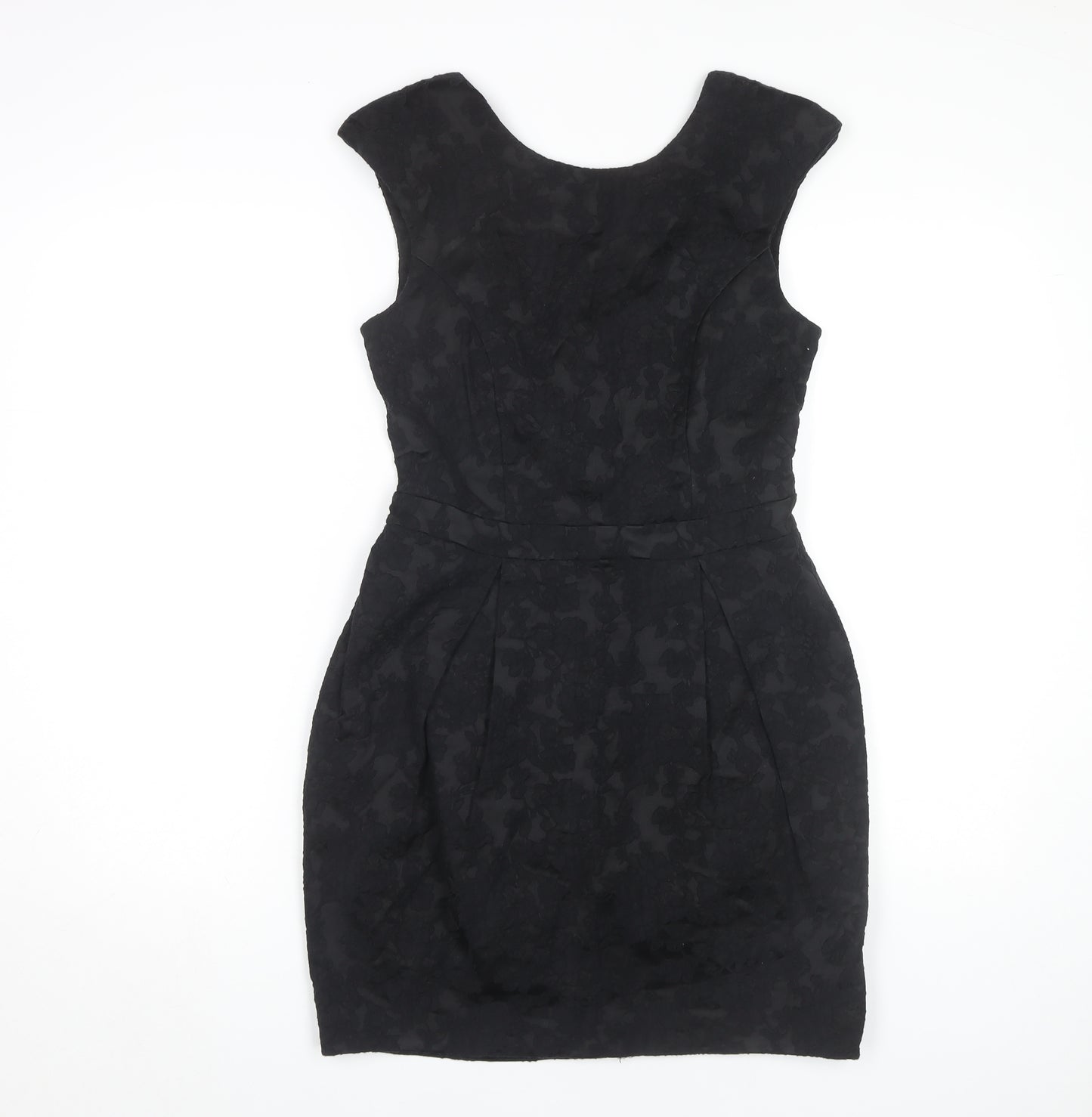 River Island Women's Black Sheath Dress Size 10
