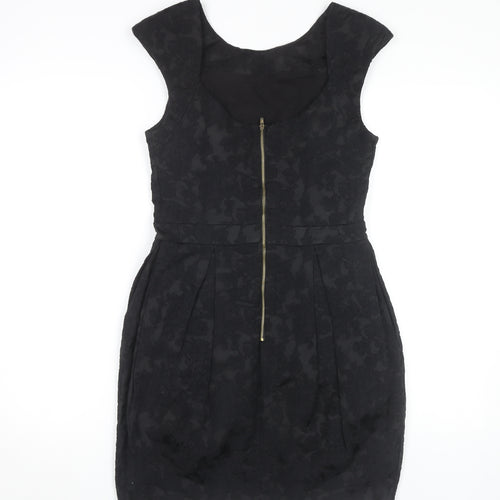 River Island Women's Black Sheath Dress Size 10