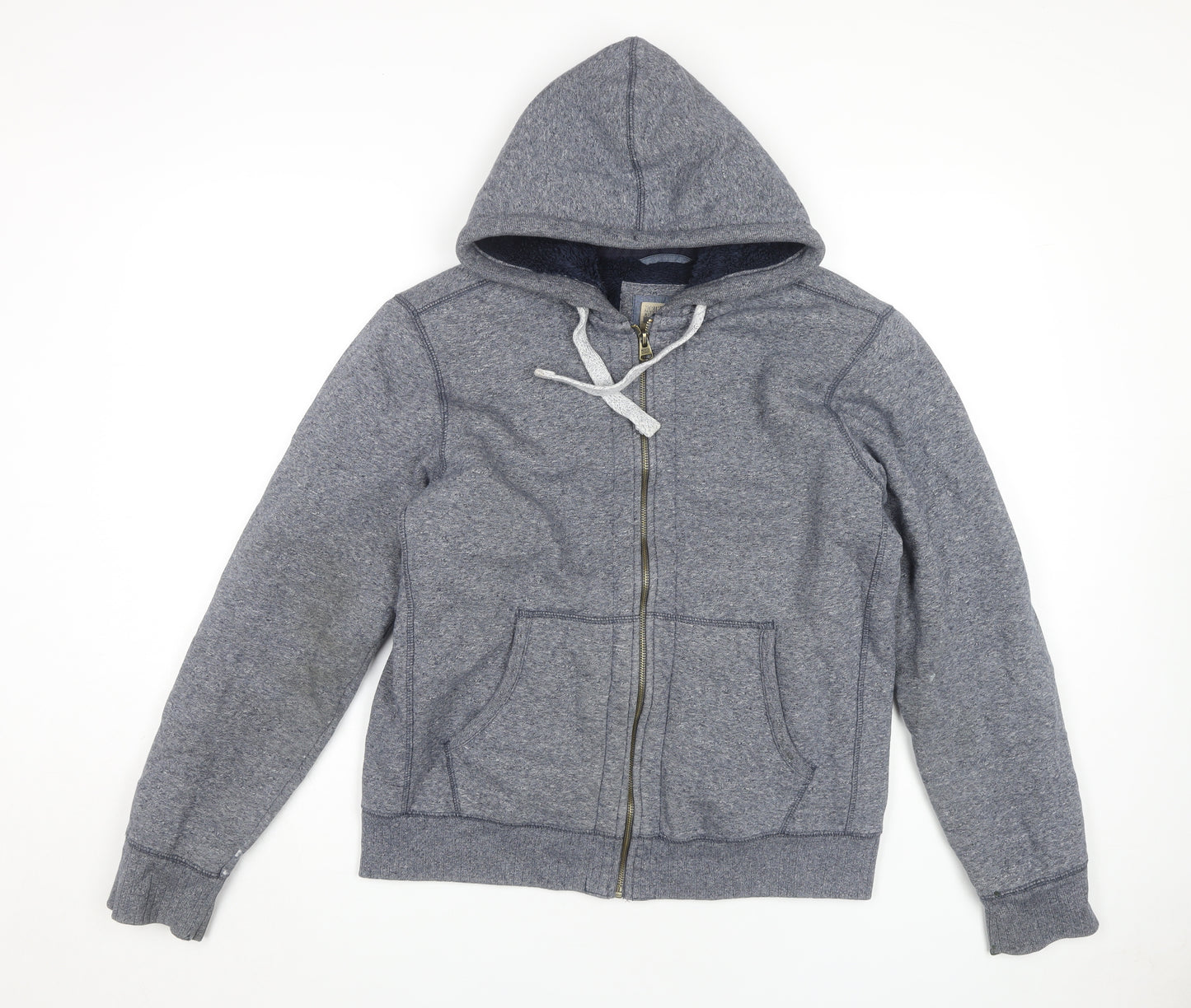 Marks and Spencer Men's Grey Zip Hoodie M