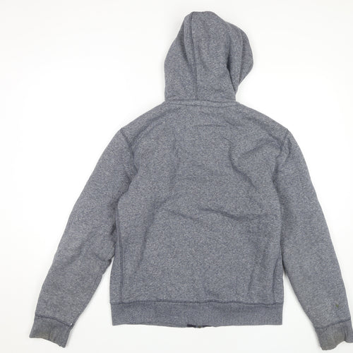 Marks and Spencer Men's Grey Zip Hoodie M