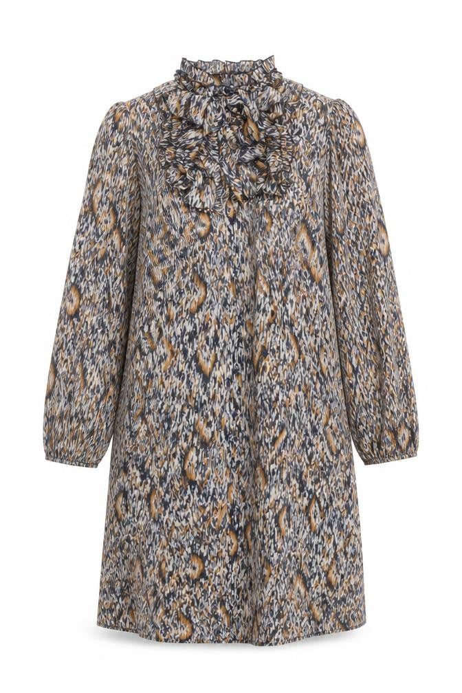Front view of Saint Tropez Women's Multicoloured Shift Dress L
