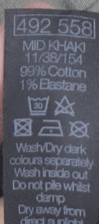 M&Co Women's Grey Cargo Skirt Size 14 Casual Pockets