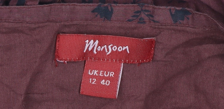 Monsoon Women's Multicoloured Peasant Skirt Size 12