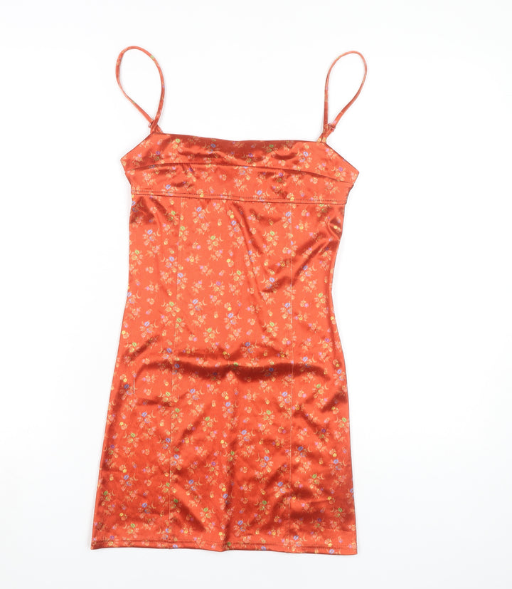 Urban Outfitters Women's Floral Red Slip Dress XS