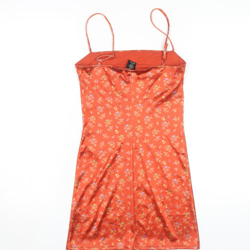 Urban Outfitters Women's Floral Red Slip Dress XS