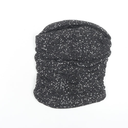 River Island Women's Black Sequin Sleeveless Top - UK 8