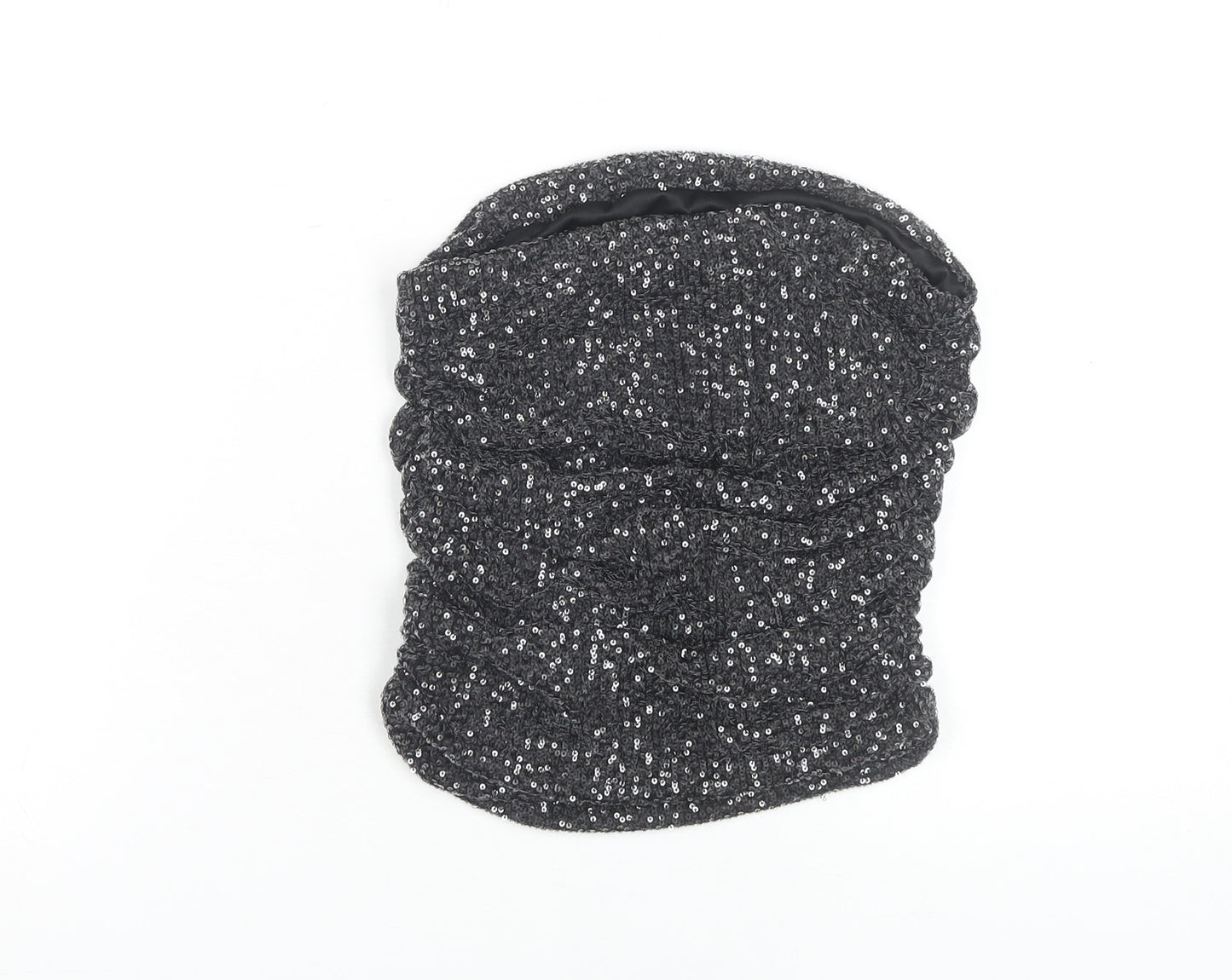 River Island Women's Black Sequin Sleeveless Top - UK 8