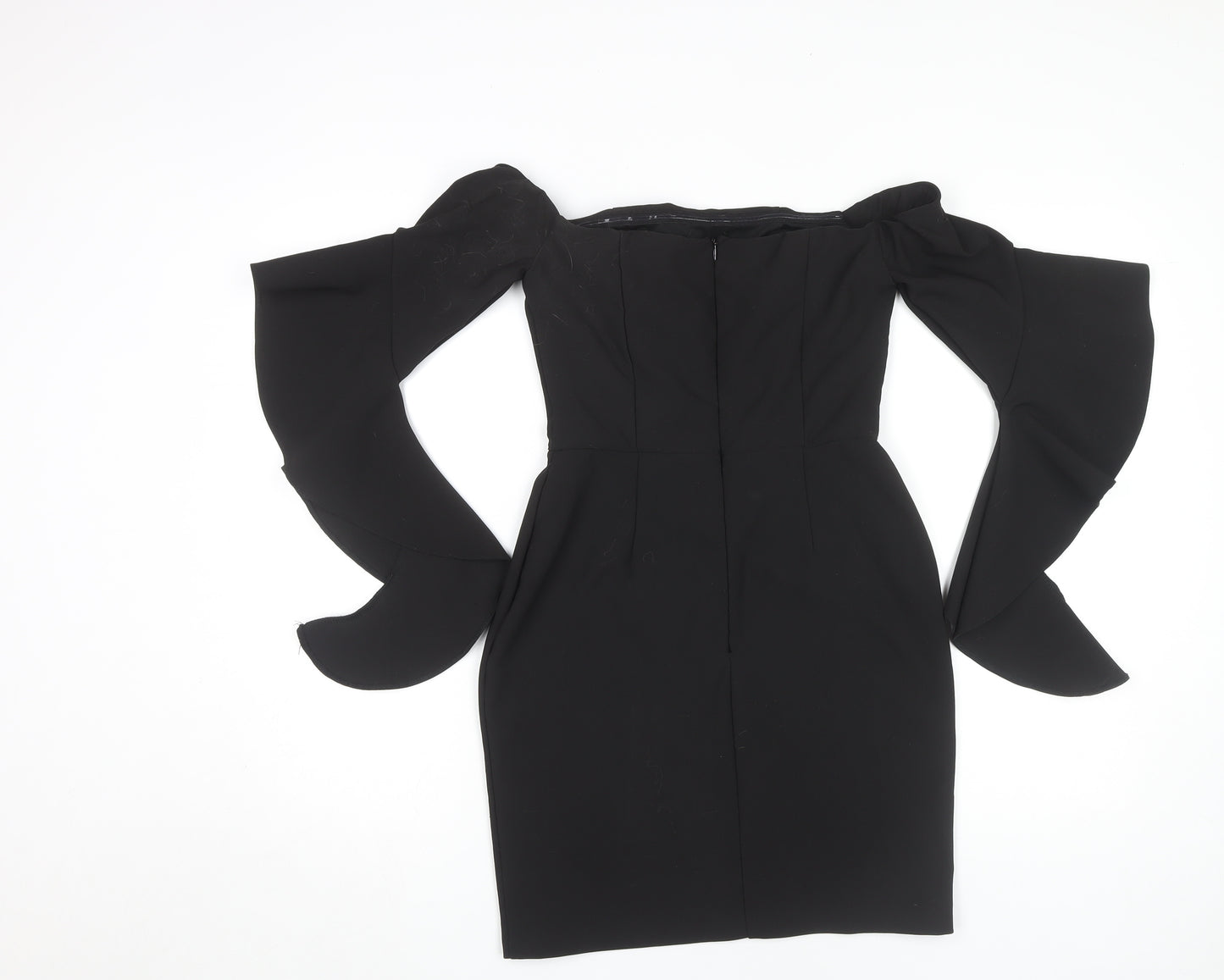 River Island Women's Black Sheath Dress, Size 10