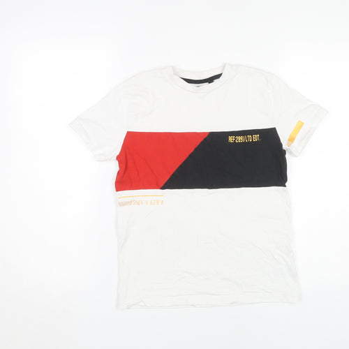 Next Boys Multicoloured Colourblock T-Shirt 10 Years