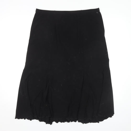 Saloos Women's Black XL Skirt - Excellent Condition