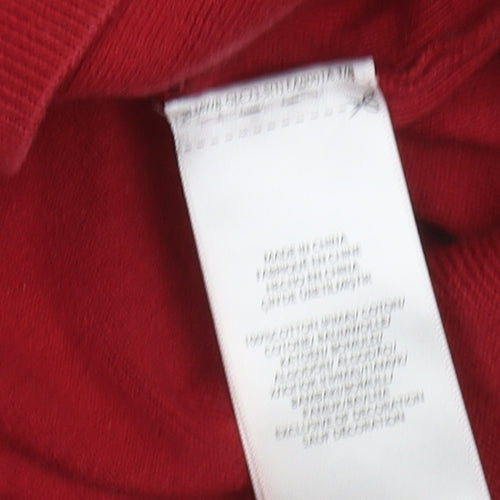 Polo Ralph Lauren Men's Red Pullover Jumper M