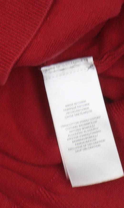 Polo Ralph Lauren Men's Red Pullover Jumper M