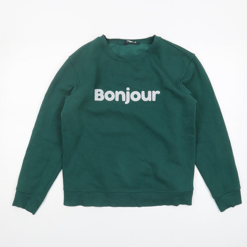 Marks and Spencer Green Women's Pullover Sweatshirt S
