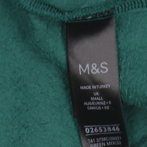 Marks and Spencer Green Women's Pullover Sweatshirt S