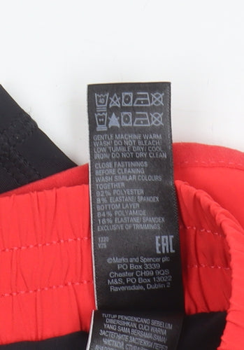 Marks and Spencer Red Women's Athletic Shorts, Size 14