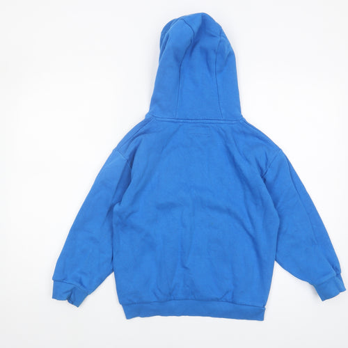 Next Boys Blue Pullover Hoodie Size 9 Years