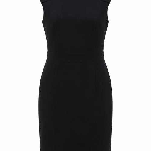 Whistles Black Sheath Dress, Women's Size 8, Sleeveless