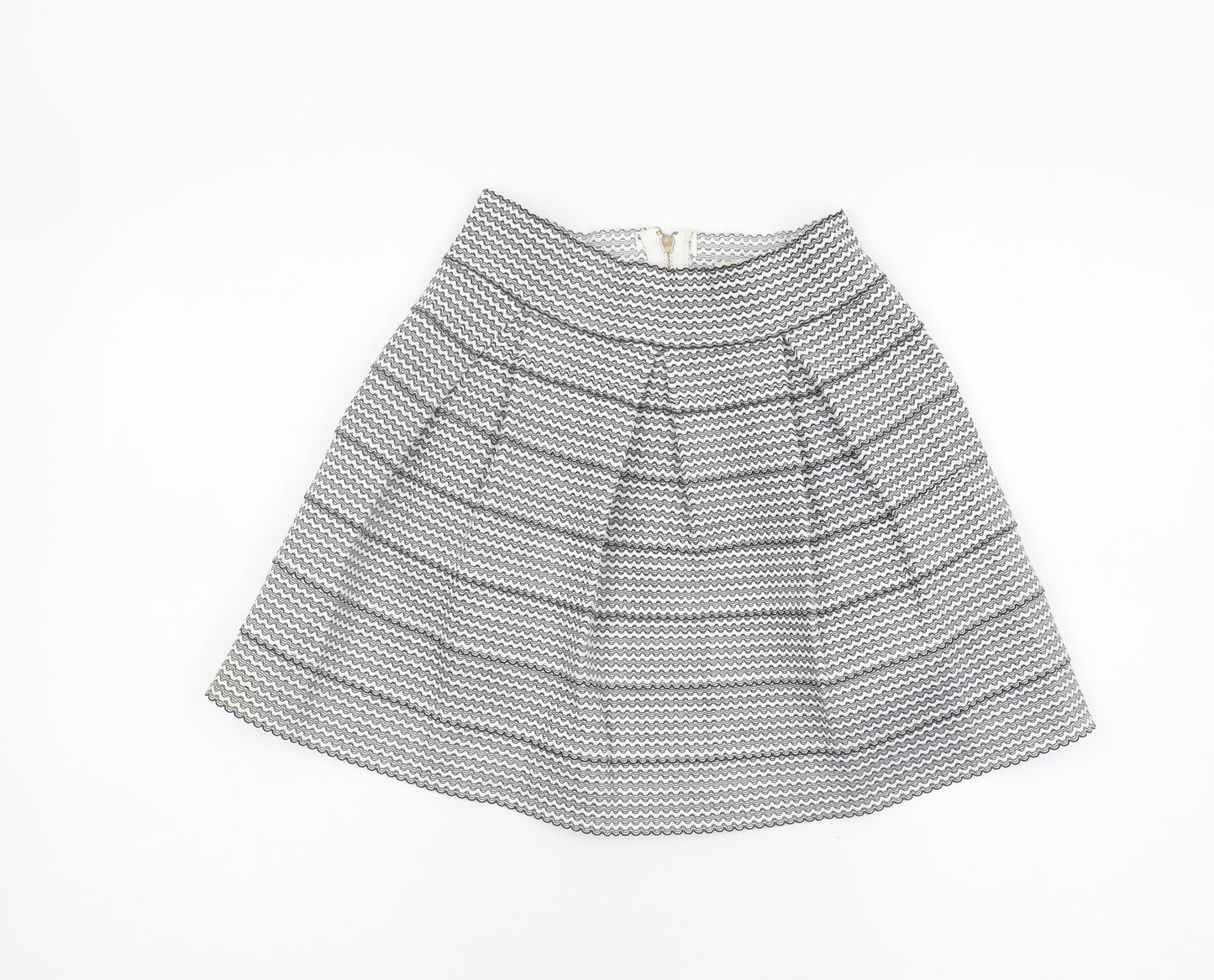 Yu & Me Women's Geometric Skirt Multicoloured S