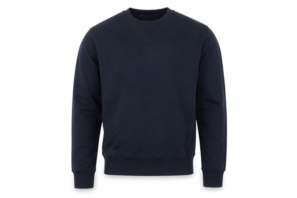 Front view of Marks & Spencer Men's Black Small Pullover Sweatshirt