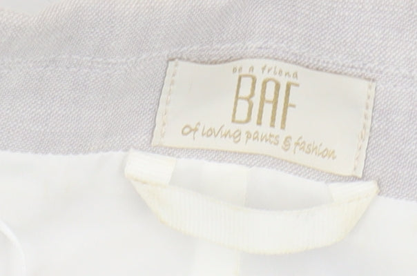 BAF Beige Women's Long Blazer, Size 12