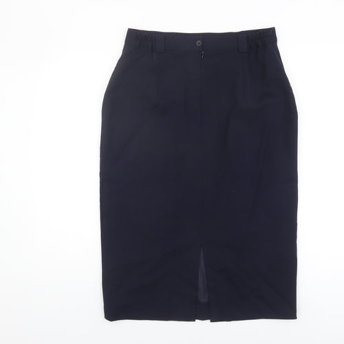 Artigiano Women's Black Midi Pencil Skirt Size 14
