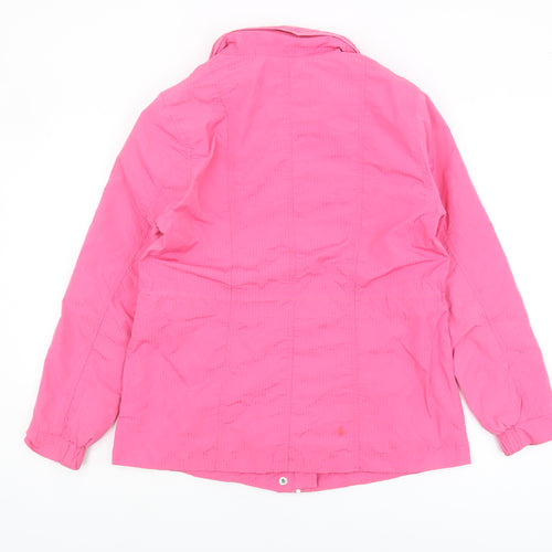 Marks and Spencer Women's Pink Mid-Length Jacket
