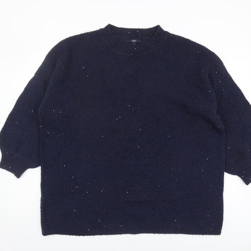 Next Women’s XL Blue Pullover Knit Jumper