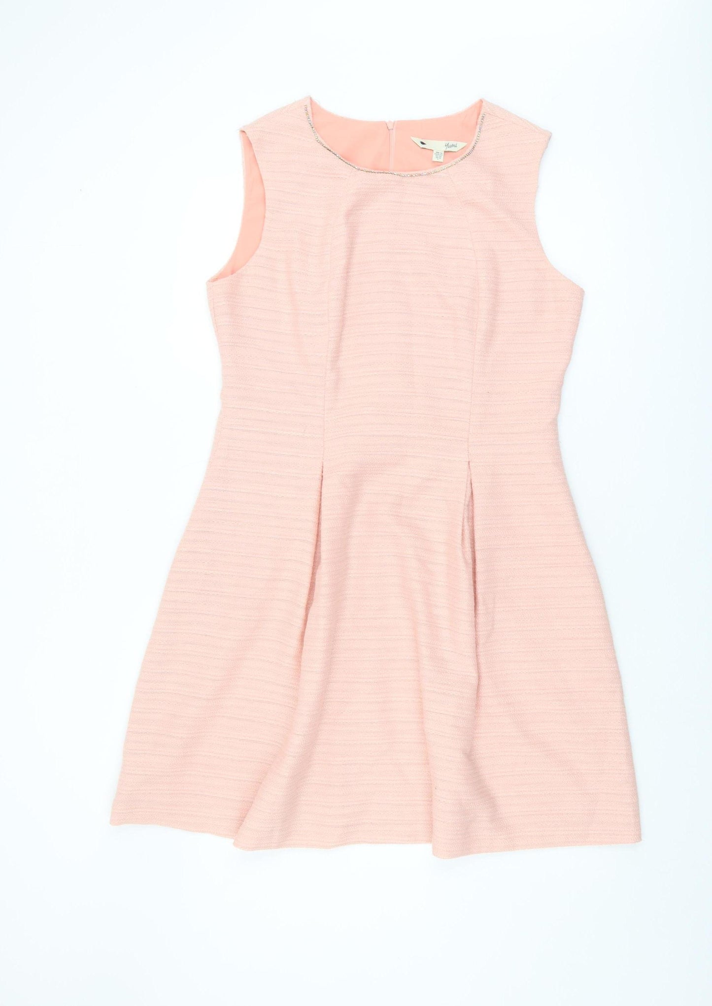 Yumi Women's Pink Sleeveless Dress