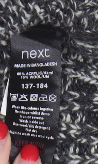 Next Men's Grey Roll Neck Pullover Jumper XL