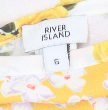 River Island Women's Multicoloured Floral Dress