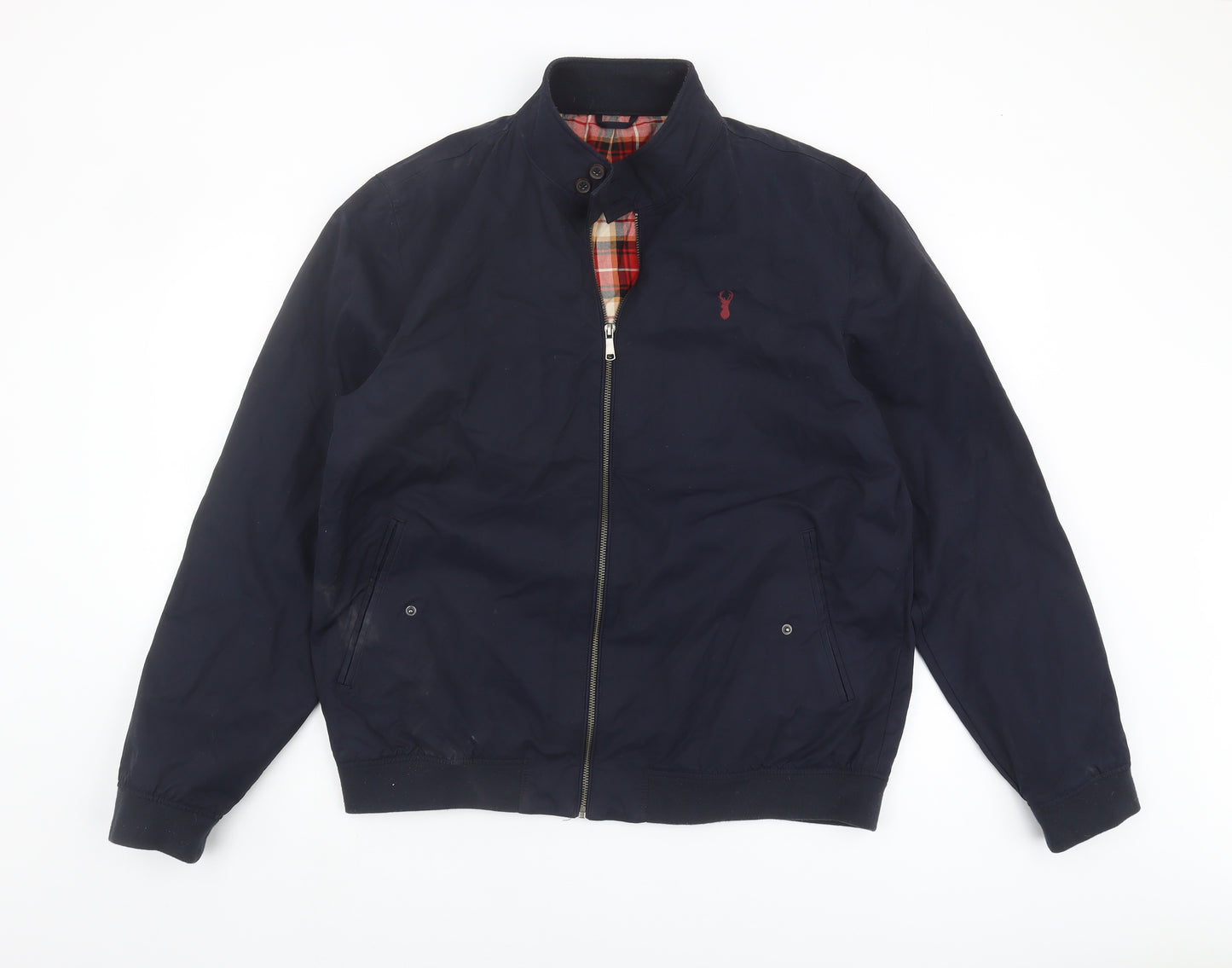 Next Men's Black Bomber Jacket L Size Casual 42-44"